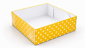 Caixas para 4 Brigadeiros 8x8x3,7 - Pct com 10 Unidades