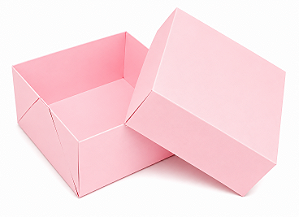Caixa para 4 Brigadeiros 8x8x3,7 - Pct com 10 Unidades