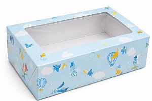 Caixa para 6 Brigadeiros 12x8x3,7 - Pct com 10 Unidades