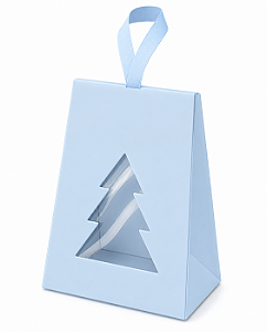 Caixa Árvore de Natal para Lembrancinhas 9x4x10 - Pct com 10 Unidades