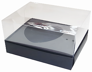 Caixa Coração de Colher / 100g - Preto - Pct com 10 Unidades