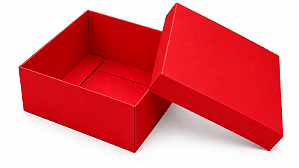 Caixa Tiffany Grande 8x8x3,7 - Pct com 10 unidades