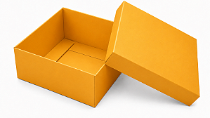Caixa Tiffany Grande 8x8x3,7 - Pct com 10 unidades