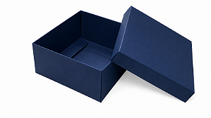 Caixa Tiffany Grande 8x8x3,7 - Pct com 10 unidades