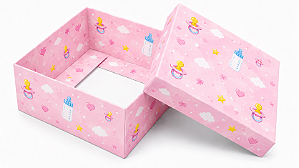 Caixa Tiffany Grande 8x8x3,7 - Pct com 10 unidades