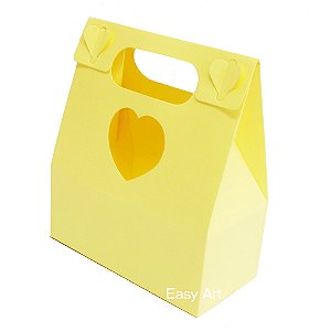 Caixa Maleta Coração - Pct com 10 Unidades