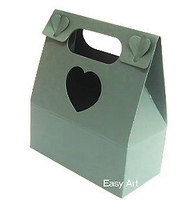 Caixa Maleta Coração - Pct com 10 Unidades