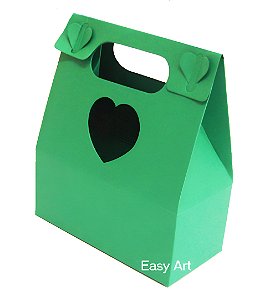 Caixa Maleta Coração - Pct com 10 Unidades