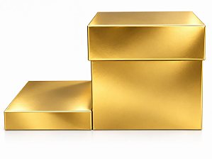 Caixa para Panetones com Berço 17x17x19 - Pct com 10 Unidades