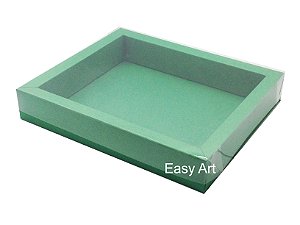 Caixa para 20 Brigadeiros / 20 Macarons Deitados - Pct com 10 Unidades