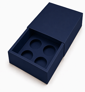 Caixas para 4 Brigadeiros 8,5x8,5x4,5 - Pct com 10 Unidades