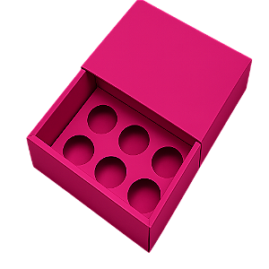 Caixas para 6 Brigadeiros sem Visor - Pct com 10 Unidades
