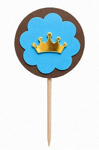 Toppers / Tags para Cupcakes - Pct com 12 unidades