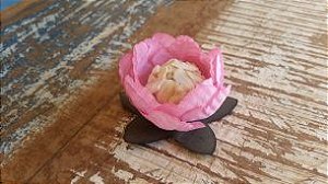 Forminhas em Tecido para Doces - Peônia / 24 Unidades