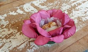 Forminhas em Tecido para Doces - Rosa / 24 Unidades