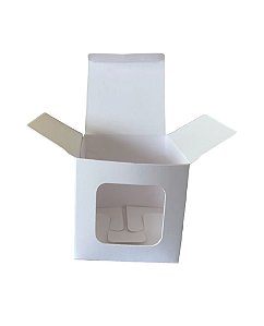 Caixinhas 5x5x5 para uma Mini Vela Bubble ou Potes de 30g - Pct com 50 Unidades