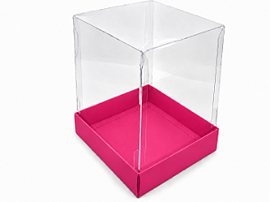 Caixinha para Mini Bolos / Mini Panetone 10x10x15 - Pct com 10 Unidades