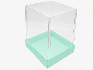 Caixinha para Mini Bolos / Mini Panetone 10x10x15 - Pct com 10 Unidades