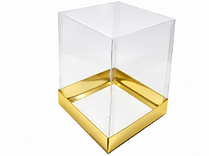Caixinha para Mini Bolos / Mini Panetones 10x10x10 - Pct com 10 Unidades