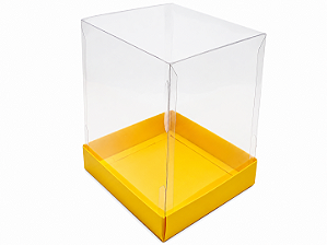 Caixinha para Mini Bolos / Mini Panetones 10x10x10 - Pct com 10 Unidades