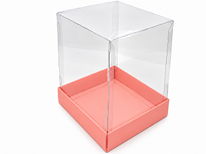 Caixinha para Mini Bolos / Mini Panetones 10x10x10 - Pct com 10 Unidades