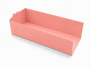 Embalagem para Fudje / Mini Churros 11,5x5x3 - Pct com 10 Unidades