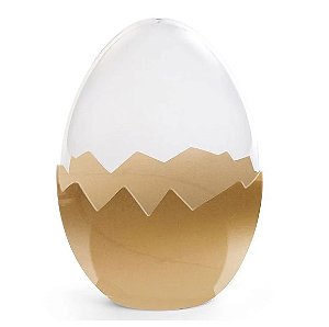 Ovo Transparente em Acrílico - P / 01 Unidade