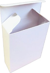 20 Caixinhas para Sabonete Artesanal Shampoo Condicionador Perfumes - 10x8x3 cm Branco