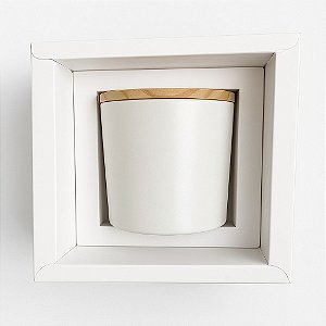 Caixa Borda para Vela Copo Whisky Com Tampa 265ml - 10 Unidades