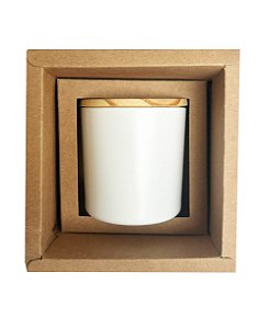 Caixa Borda para Vela Copo Whisky Com Tampa 265ml - 10 Unidades