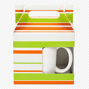Caixa Maleta para Canecas 11x9,5x11 - Pct com 10 Unidades