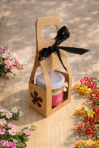 Caixas Sacolinhas Lembrancinhas / Mini Vela Geleinha 40ml - 20 Unidades