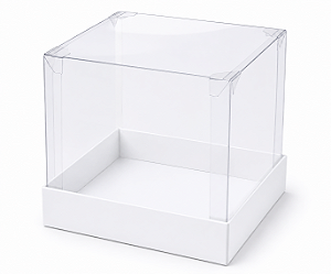 Caixinha para Mini Bolos 9x9x9 - Pct com 10 Unidades