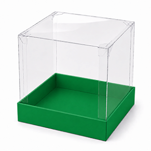 Caixinha para Mini Bolos 9x9x9 - Pct com 10 Unidades