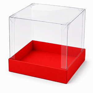 Caixinha para Mini Bolos - 9x9x9 - Pct com 10 Unidades