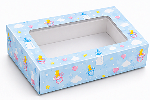 Caixas para 2 Bem Casados 12x6x4 - Pct com 10 Unidades
