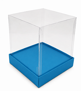 Caixinha para Mini Bolos / Mini Panetone com Berço 10x10x15 - Pct com 10 Unidades