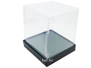 Caixinha para Mini Bolos / Mini Panetone com Berço 10x10x15 - Pct com 10 Unidades