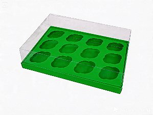 Caixas para 12 Mini Cupcakes 23,5x16,8x6 - Pct com 10 Unidades