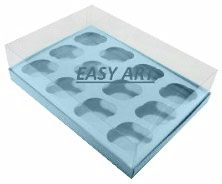 Caixas para 12 Mini Cupcakes 23,5x16,8x8 - Pct com 10 Unidades