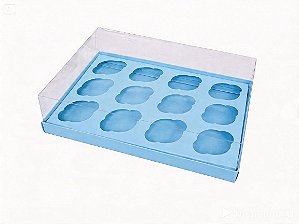 Caixas para 12 Mini Cupcakes 23,5x16,8x6 - Pct com 10 Unidades