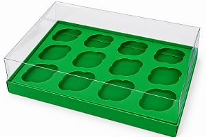 Caixas para 12 Mini Cupcakes 23,5x16,8x8 - Pct com 10 Unidades