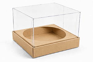 Caixa para Esferas de Sabonete 6x6x6 - Pct com 10 Unidades
