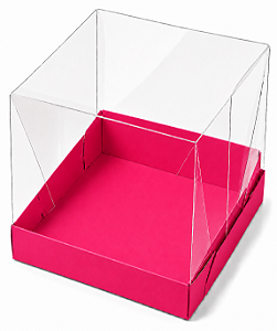 Caixinhas para Mini Bolos 8x8x6 - Pct com 10 Unidades