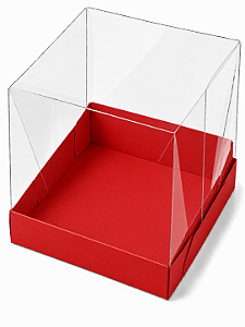 Caixinhas para Mini Bolos 8x8x6 - Pct com 10 Unidades