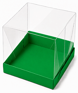 Caixinhas para Mini Bolos 8x8x6 - Pct com 10 Unidades