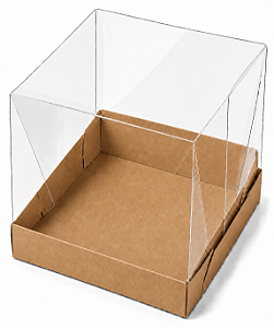 Caixinhas para Mini Bolos - 6x6x6 - Pct com 10 Unidades