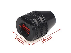 Mandril Garras Aperto 0.3-3.4mm