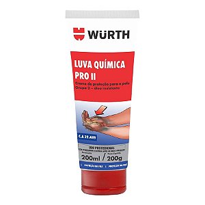 Luva Química PRÓ II 200g - Wurth