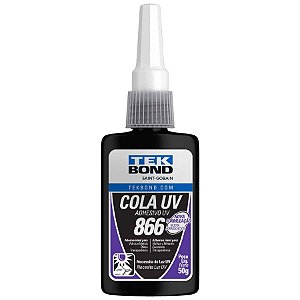 Cola UV TekBond Vidro/Metal 50gr